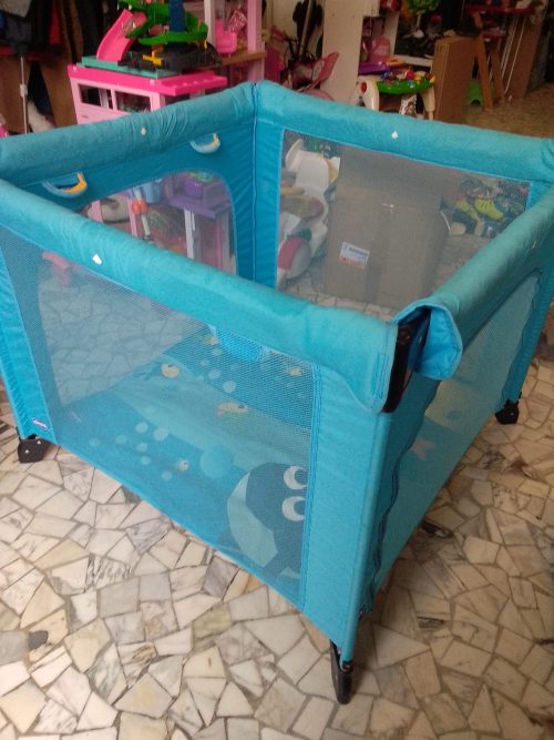 Chicco box azzurro pesci