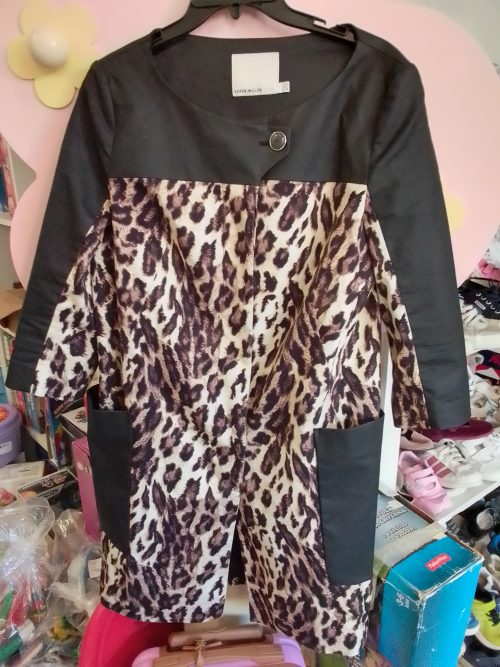 Karen Miller cappotto leopardato taglia 40