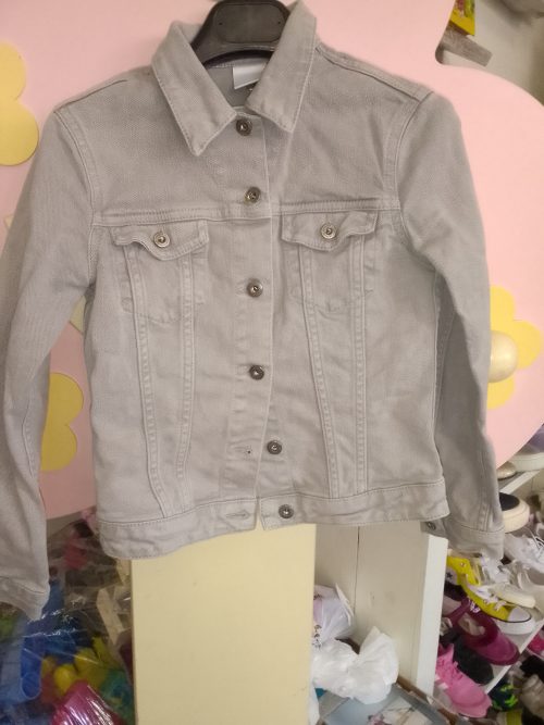Dondup giacchino jeans grigio 8 anni