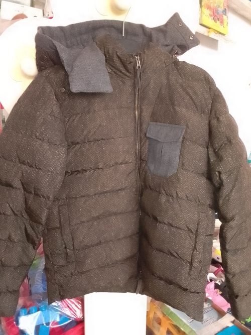 Real Down giacca invernale verde militare 16 anni (taglia M)