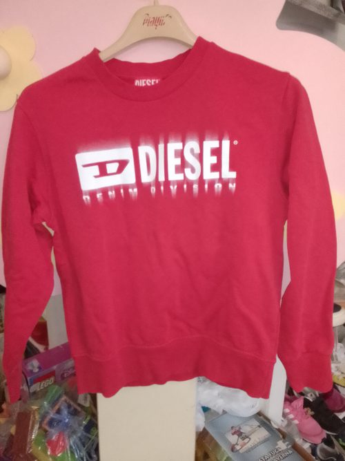 Diesel felpa rossa 12 anni