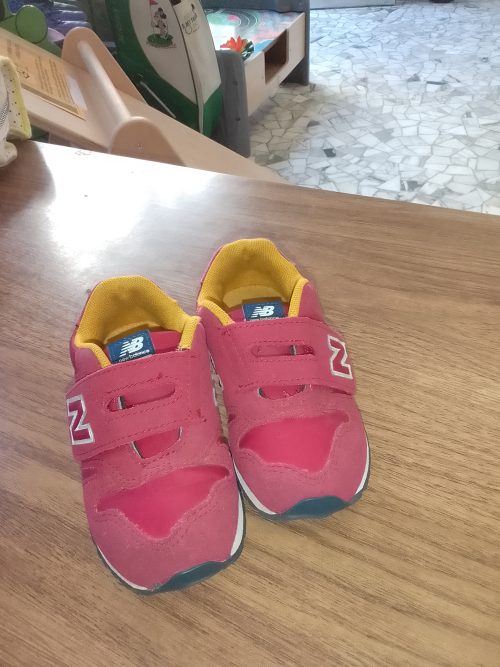 New Balance rosse numero 25