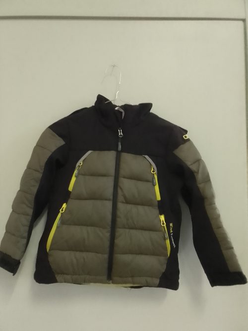 Cmp giacca sci verde militare nera 6 anni